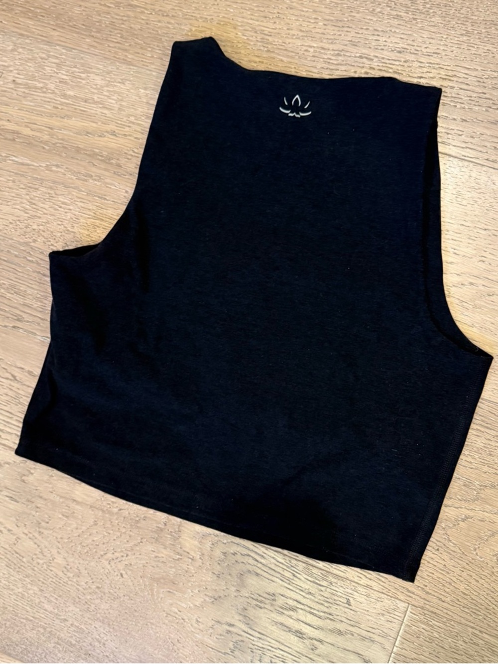 Beyond Yoga Black Cropped Tank Top
